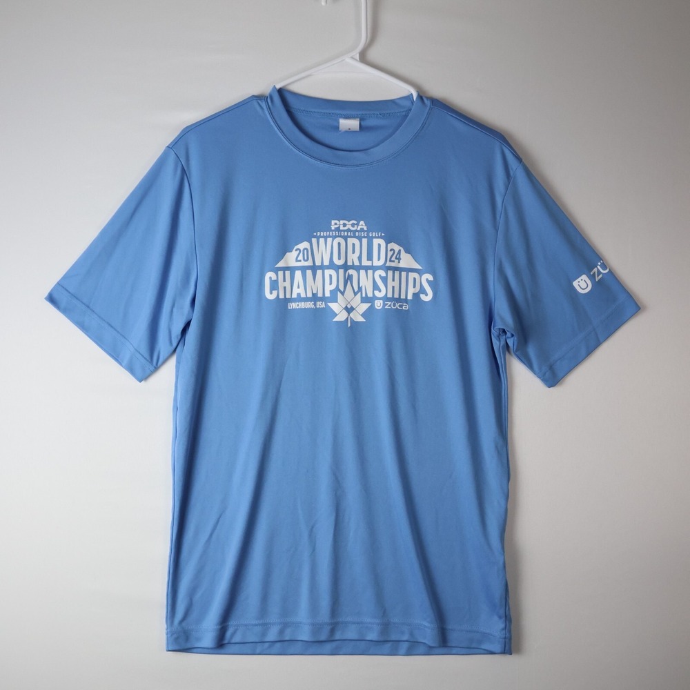 PDGA 2024 Lynchburg Short Sleeve World Championship Small T-Shirt Disc Golf NWOT